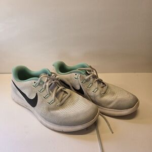 Nike Free Rn 2018 Us Size 8.5 Gray Black Running Shoes